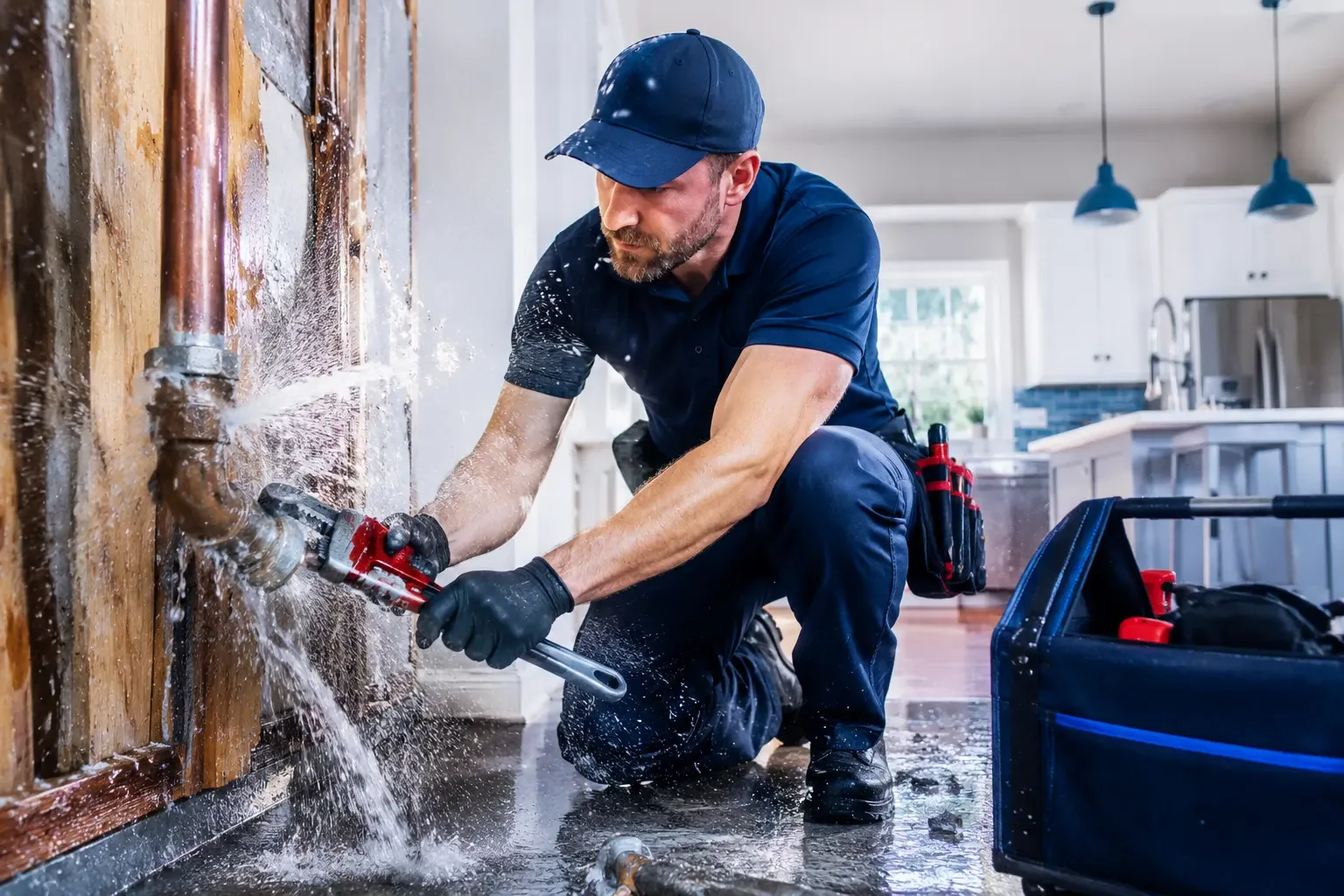 Local emergency pipe repair professionals in London Mills, IL